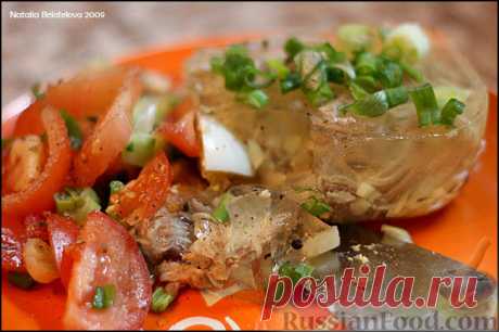 Рецепт: Заливное с курицей и индейкой на RussianFood.com