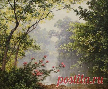 Французский художник Рене Шарль Эдмон Хис (Rene Charles Edmond His 1877 – 1955).