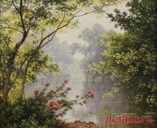 Французский художник Рене Шарль Эдмон Хис (Rene Charles Edmond His 1877 – 1955).