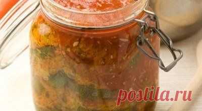 Салат "ВКУСНАЯ КОМПАНИЯ" из кабачков в томате (быстро готовить)