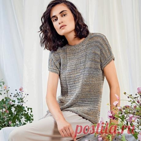 Пост на стене Пестрый топ с заниженными проймами. Связали, поделитесь отзывом в комментариях #топ_женский@knit_needles, #топ_спицами@knit_needlesПрекрасный базовый топ, который отлично смотрится как в пряже предлагаемой пестрой расцветки, так и в однотонном варианте.РазмерыS (M) L (XL) (обхват груди — 96 (104) 112 (120) cм)ВАМ ПОТРЕБУЕТСЯПряжа (85% хлопка, 15% полиамида;150 м/50 г) — 250 (300) 350 (400) г многоцветной в натуральной г...
