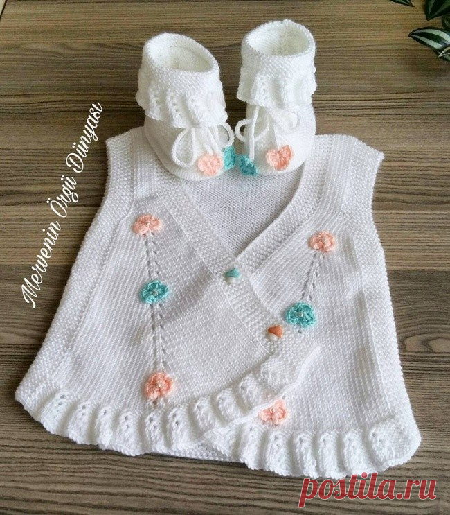 Fırfırlı Bebek Yeleği Modelleri ve Yapılışı | Hobiler