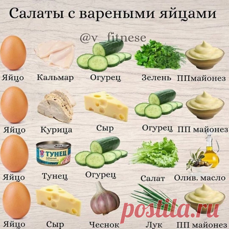 Только посмотрите, сколько здесь рецептов вкуснейших салатов