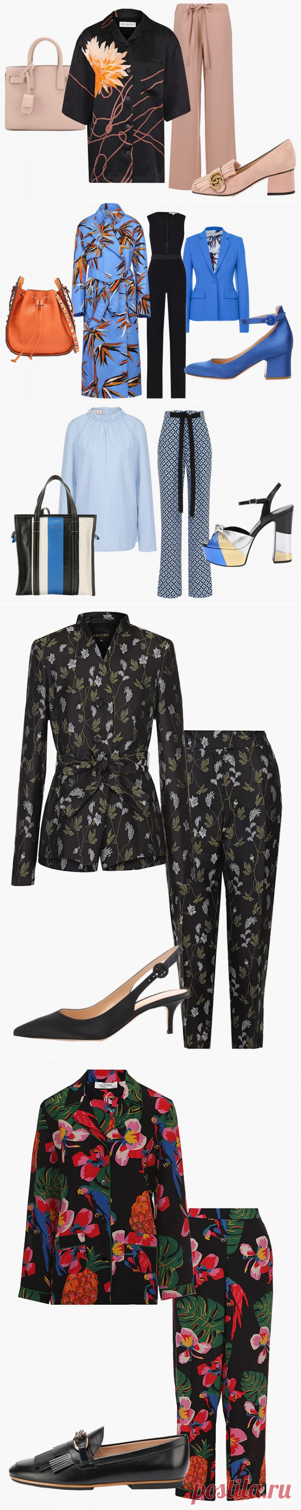 С чем носит самые модные принтовые вещи сезона весна 2017 — Модно / Nemodno