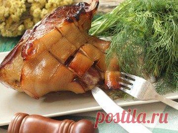 Свиная рулька варено - запечённая - простой и вкусный рецепт с пошаговыми фото