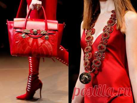 ДЕТАЛИ Versace осень-зима 2014/2015 | Мода