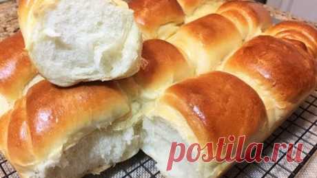 Булочки Сдобные Ванильные КАК ПУХ. Простой рецепт. Buns for breakfast. Simple recipe