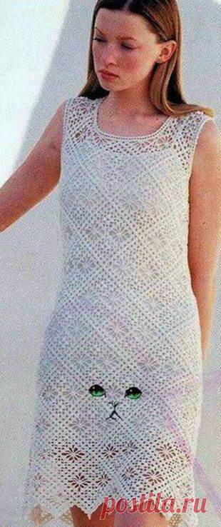 Платье крючком