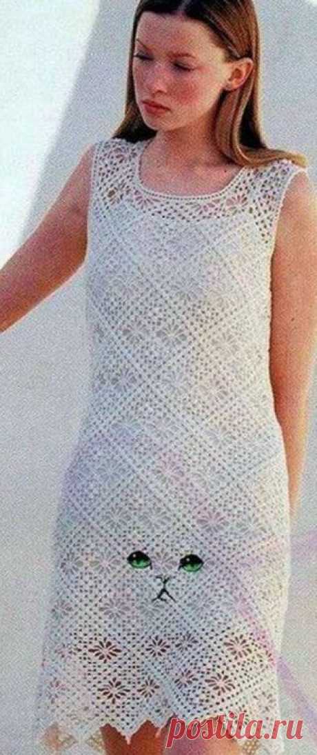 Платье крючком