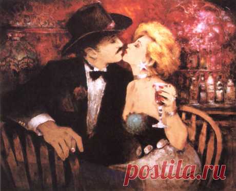 Не нужно спорить с женщиной ретиво! Художник О Рэй Маккарти (Ray MCCARTY)