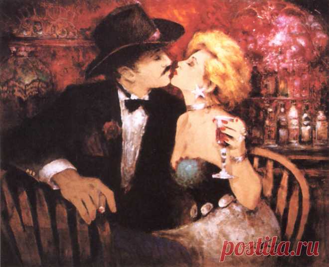 Не нужно спорить с женщиной ретиво! Художник О Рэй Маккарти (Ray MCCARTY)