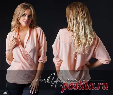 Женская батальная блуза СА068: продажа, цена в Одессе. блузки и туники женские от ""Новелик" - оптовый магазин женской одежды" - 363707396
