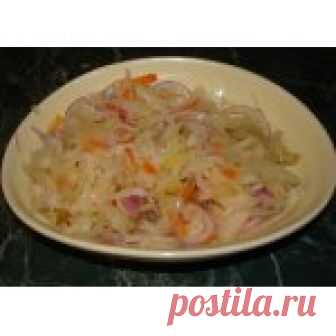 Квашеная капуста без уксуса Кулинарный рецепт
