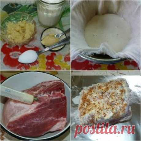 Свинина, шприцованная сливками (Redmond м170)

Очень вкусная, мягкая и нежная свинина, которую можно подавать и горячей и холодной. Шприцованную сливками свинину я приготовила по рецепту Кутовой Ирины, с той лишь разницей, что запекала мясо в мультиварке.

Ингредиенты:
Свинина (окорок или шейка) - 1 кг
Сливки - 1/2 стак.
Чеснок (средняя головка, весом 20-25 гр) - 1 шт
Соль - 1 ч. л.
Горчица (готовая, острая) - 1 ч. л.
Смесь перцев - по вкусу

Приготовление:

1. Приготовить...