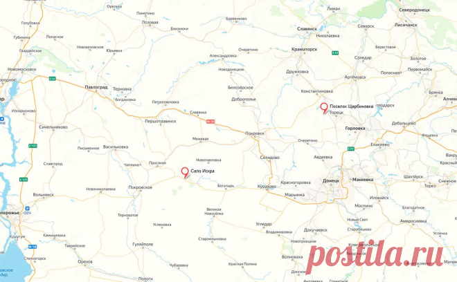 Российские войска заняли Искру и Щербиновку в ДНР. Российские подразделения продвинулись возле Дзержинска и у границы с Днепропетровской областью