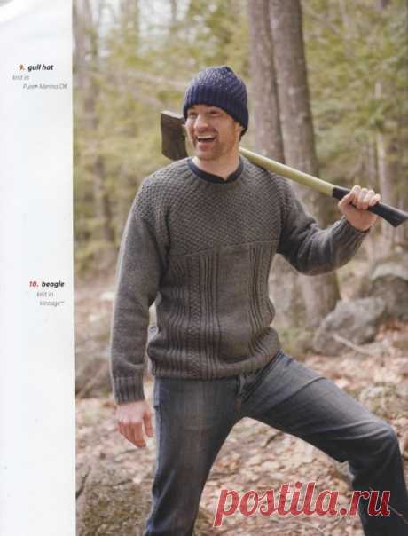 мужской пуловер BEAGLE