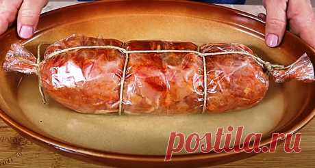 Приготовьте салями из курицы по-домашнему! Колбасу больше не покупаю: рецепт без лишних добавок Приготовление колбасы многим кажется весьма сложным занятием. Однако, в данном рецепте нет каких-либо сложностей. Сделав колбасу самостоятельно вы будете знать точно из каких ингредиентов она состоит. Уверяем, домашнее...