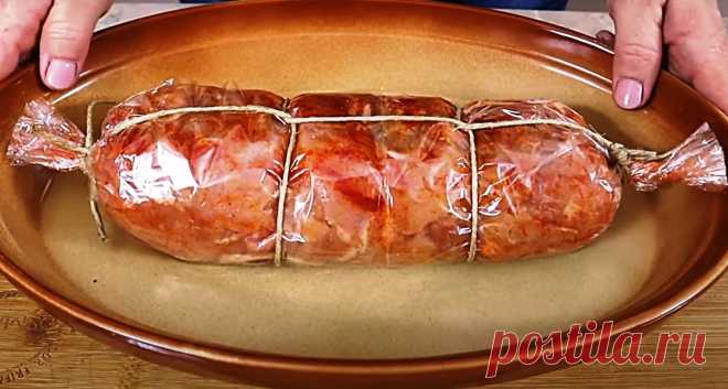 Приготовьте салями из курицы по-домашнему! Колбасу больше не покупаю: рецепт без лишних добавок Приготовление колбасы многим кажется весьма сложным занятием. Однако, в данном рецепте нет каких-либо сложностей. Сделав колбасу самостоятельно вы будете знать точно из каких ингредиентов она состоит. Уверяем, домашнее...