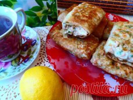 Ленивые рыбные пирожки.