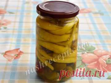 Маринованный острый перец.