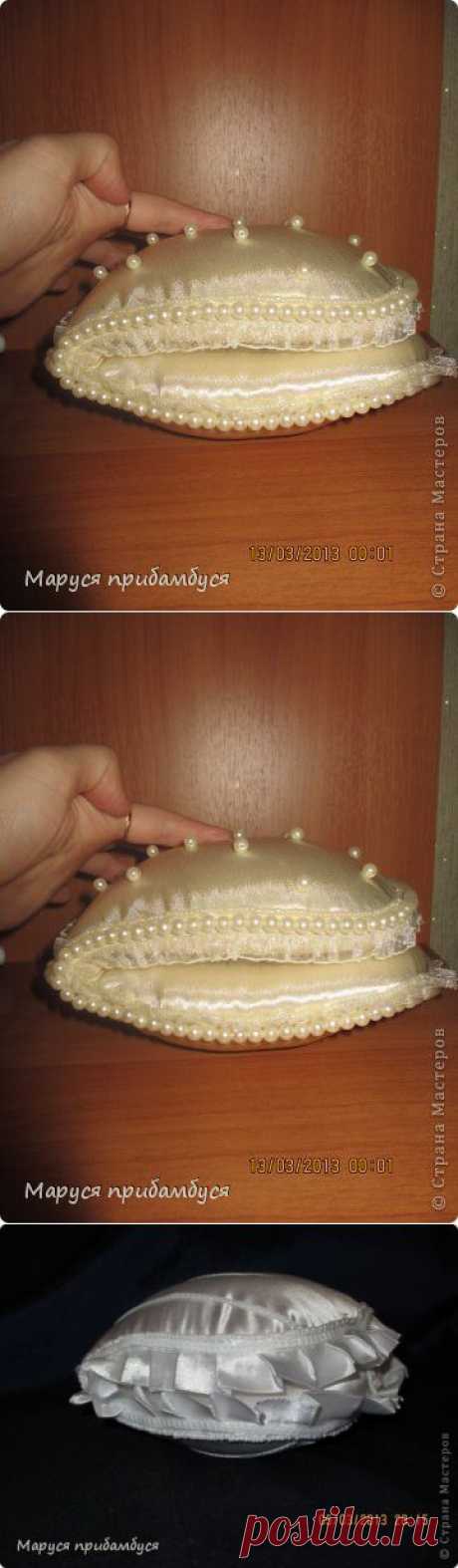 Шьем Подушечка для колец Ракушка мастер класс - шитье &amp;raquo; Поиск мастер классов, поделок своими руками и рукоделия на SearchMasterclass.Net