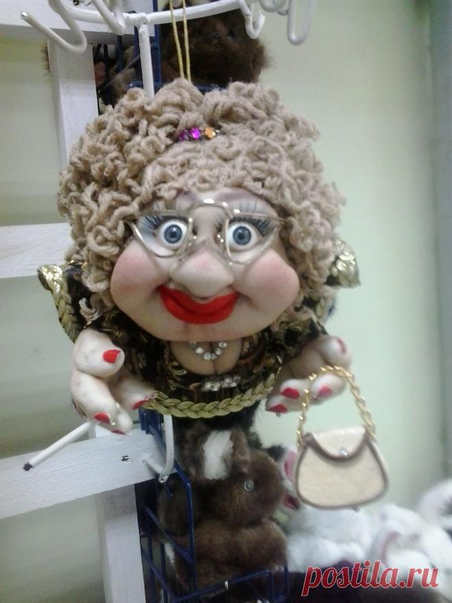 гламурная бабуля сшила сама