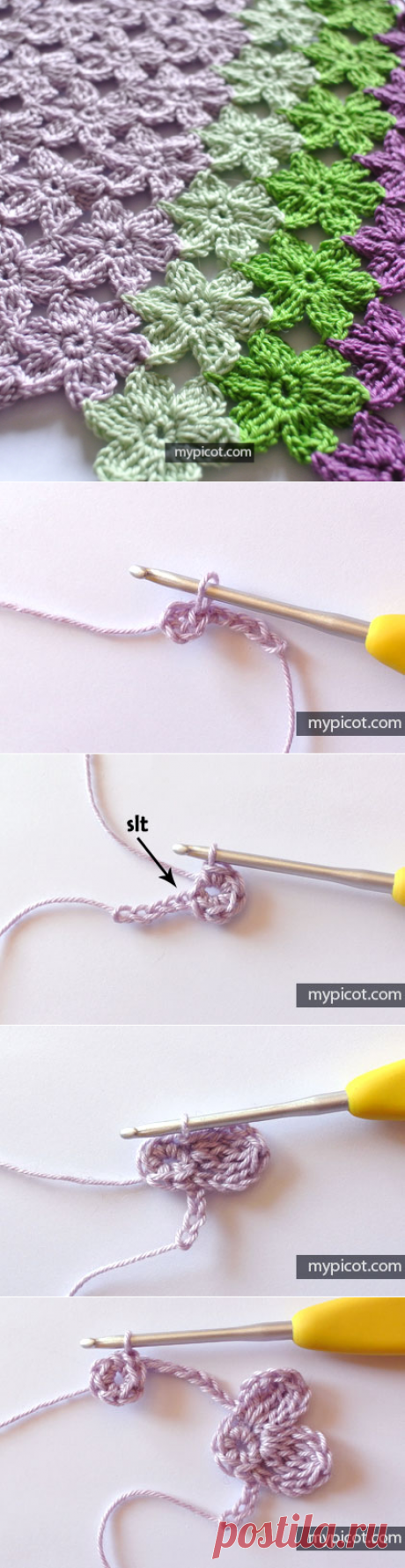 MyPicot | Free Crochet Stitch Patterns