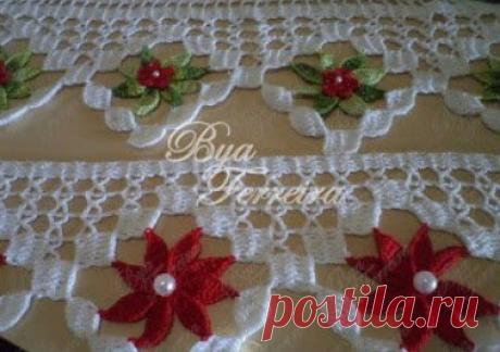 НАША СТРАНА МАСТЕРОВ: Кайма крючком своими руками