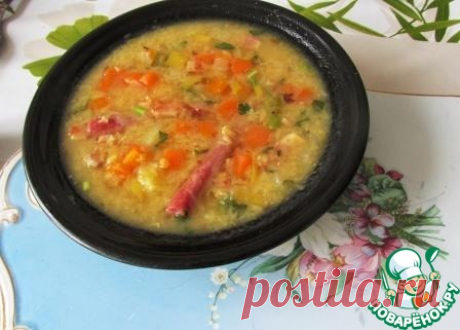 Немецкий суп из чечевицы Кулинарный рецепт