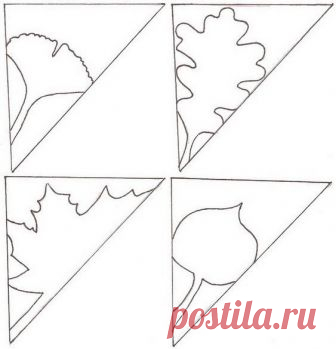 Осенние снежинки — Поделки с детьми