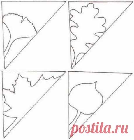Осенние снежинки — Поделки с детьми