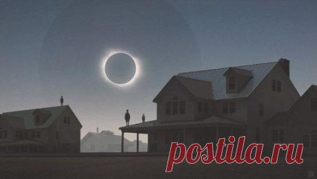 Мрачный арт Юрия Шведова / Интересный космос