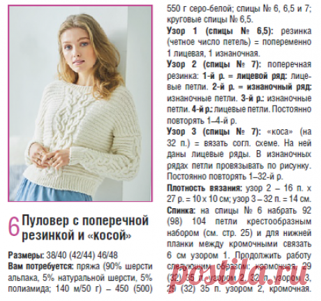 Вы будете самой тёплой Снегурочкой в мире. Пять ослепительно белых свитеров спицами | Тепло о вязании | Дзен