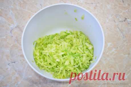 Кабачковые блины .