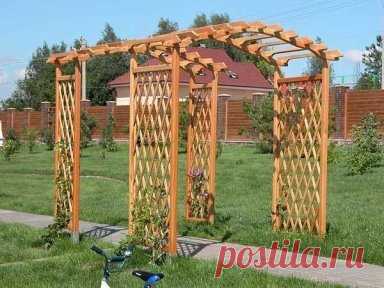 Арки– ажурные украшения сада