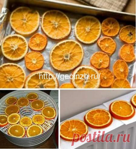 Новогодний декор из апельсинов и мандаринов