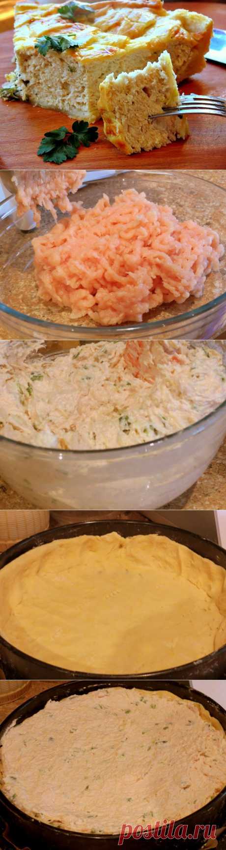 Пирог с курицей - пошаговый рецепт с фото - пирог с курицей - как готовить: ингредиенты, состав, время приготовления - Леди@Mail.Ru