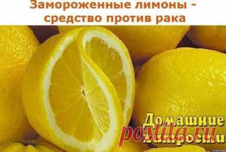 Замороженные лимоны — средство против рака. | Еда вокруг