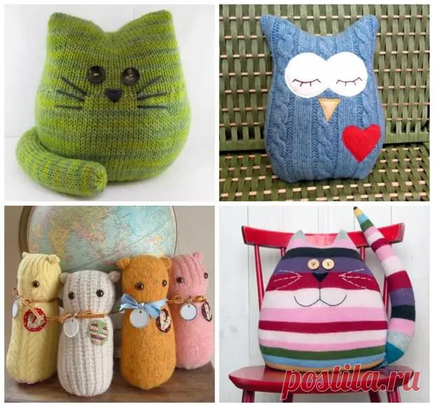 Выкинуть всегда успеете, или Что можно сделать из старого свитера - Сам себе мастер - медиаплатформа МирТесен