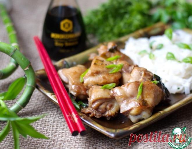 Курица на сковороде а-ля шашлык – кулинарный рецепт