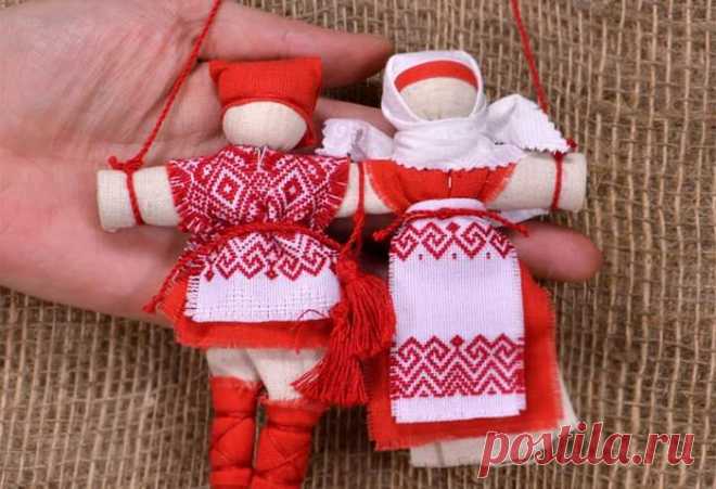 Мастер класс по изготовлению куклы-оберега Неразлучники