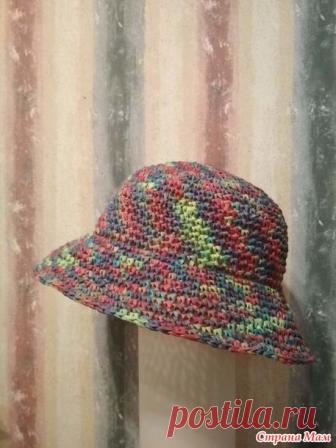 Шляпка из рафии крючком. МК от М-с П. / Страна Мам