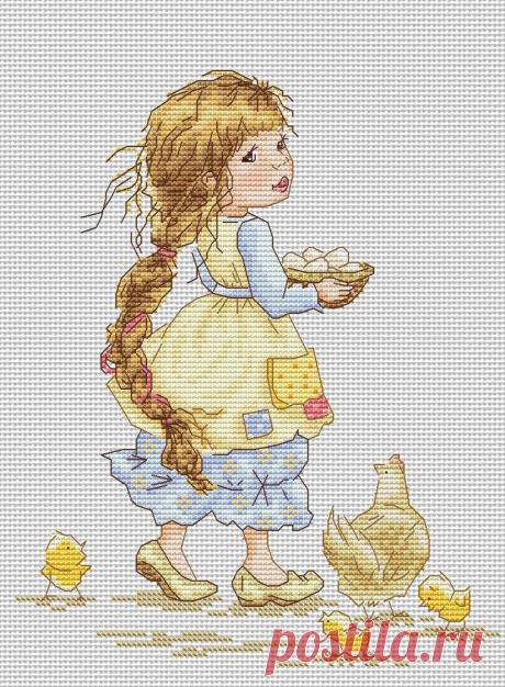 Чудесные девчушки... Екатерина Бабок.