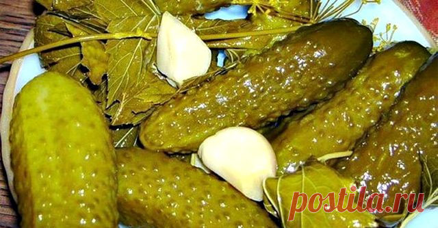 Приготовление: Огурцы заливаем водой и оставляем их на 3 часа. Подготавливаем банки, моем и стерилизуем в духовке. Для этого в противень наливаем немного воды, ставим банки и в духовку при 150ºC на 15 минут. Крышки кипятим в воде 10 минут. В банки раскладываем чеснок, укроп, листья хрена, черный перец, душистый перец, лавровый лист. В кастрюлю […]