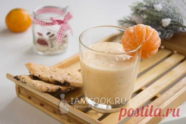 Смузи мандариновый с бананом — рецепт с фото