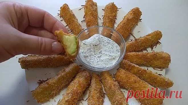 Закуска из КАБАЧКОВ в духовке! Съедаются вмиг!