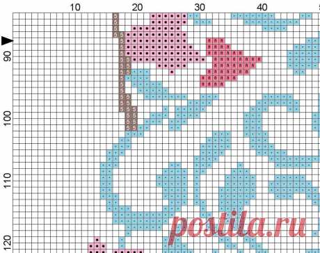 Scheme for cross stitch - Cross stitch pattern- Wedding gift- Embroidery- bridal - PDF format - Instant download from PatternsTemplates on Etsy Studio