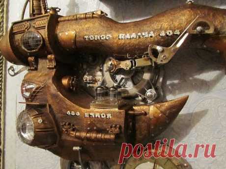Таймпанк. Часы - субмарина "Топор палача 404".