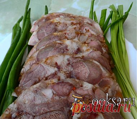 Зельц рецепт с фото