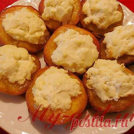 Запеченные персики